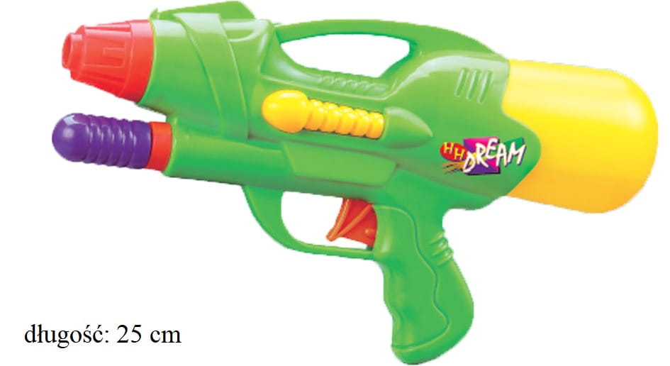 pistolet na wodę 25cm 6978