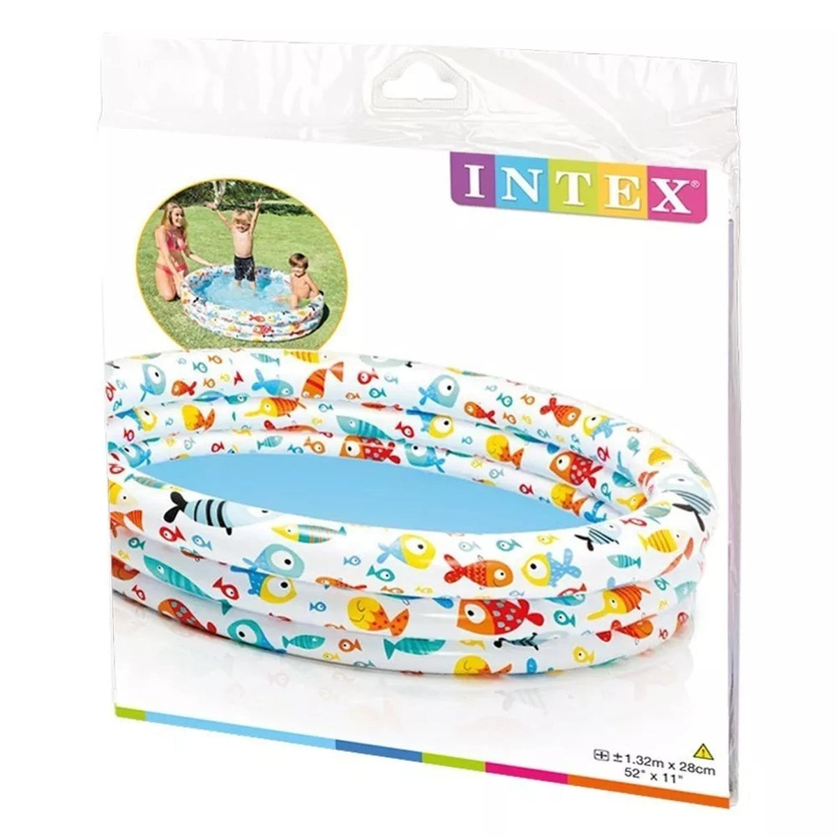 basen dmuchany dla dzieci 132x28cm Intex | 59431