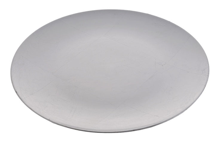 talerz dekoracyjny plexi 33cm SILVER  |  P0002-33_SLV