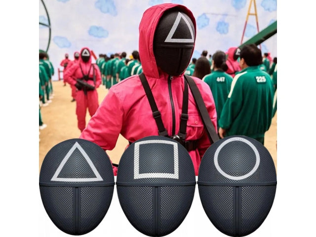 maska SQUID GAME mix 4 wzory