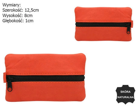 kluczówka skórzana KC-02-LN-7774 ORANGE
