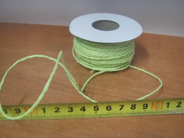 sznurek /wstążka papierowa 6szt 30m  3619