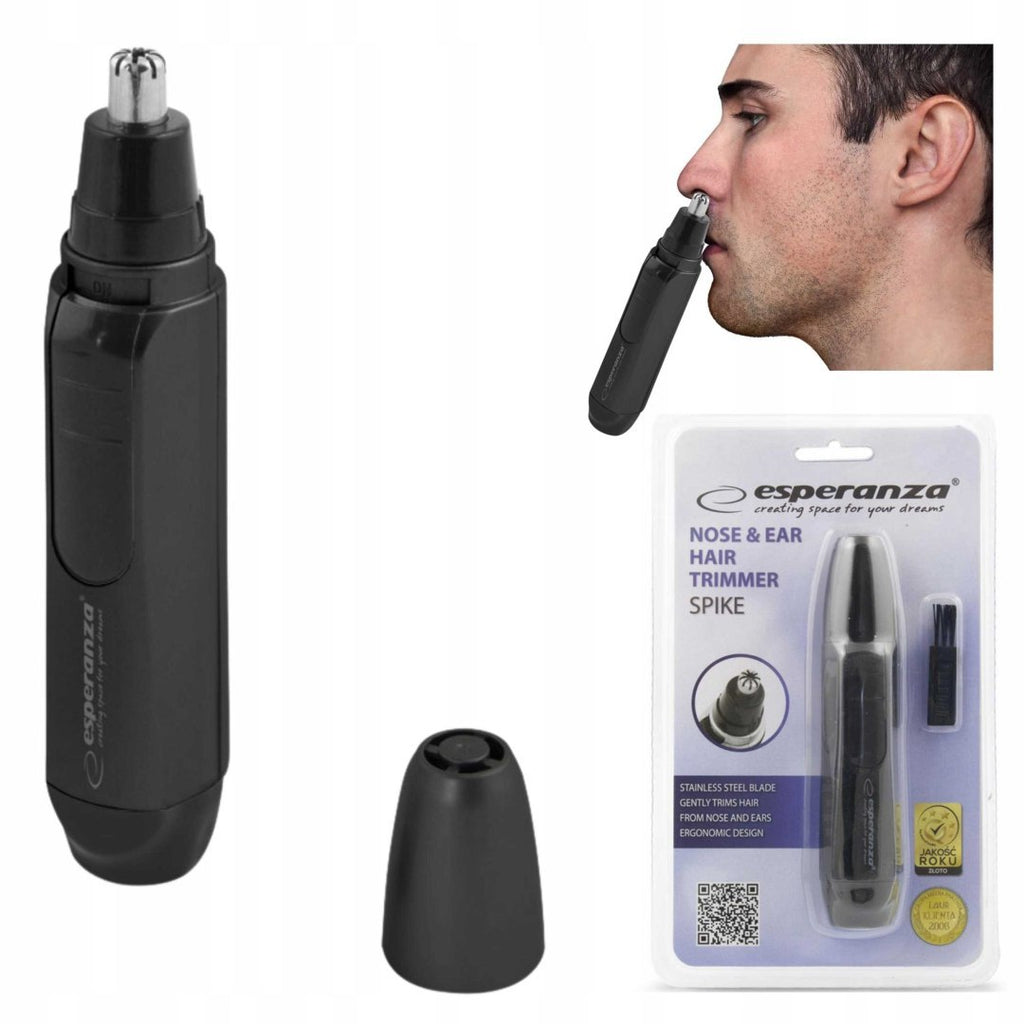 trymer do nosa uszu Spike czarny | EBG004K