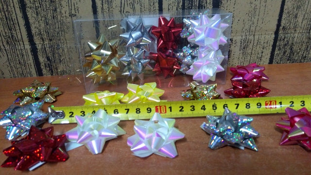 rozeta metaliczna  24szt. MIX 5cm | ROZ50