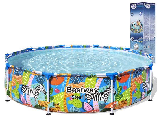 basen stelażowy Safari 305x66cm Bestway | 56985