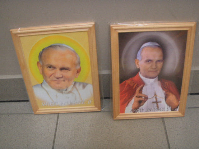 obraz 13 x 18 Papież Święty Jan Paweł II