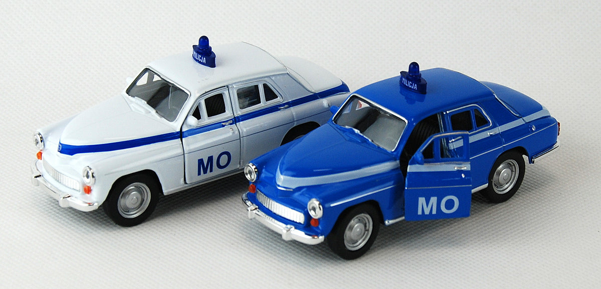auto metalowe WELLY 1:34 PRL WARSZAWA MO