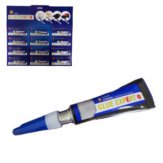 klej szybkoschnący Glue Expert 3g blister 12szt. 3180