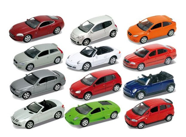 auto metalowe 1:60 WELLY | 130-12020-1