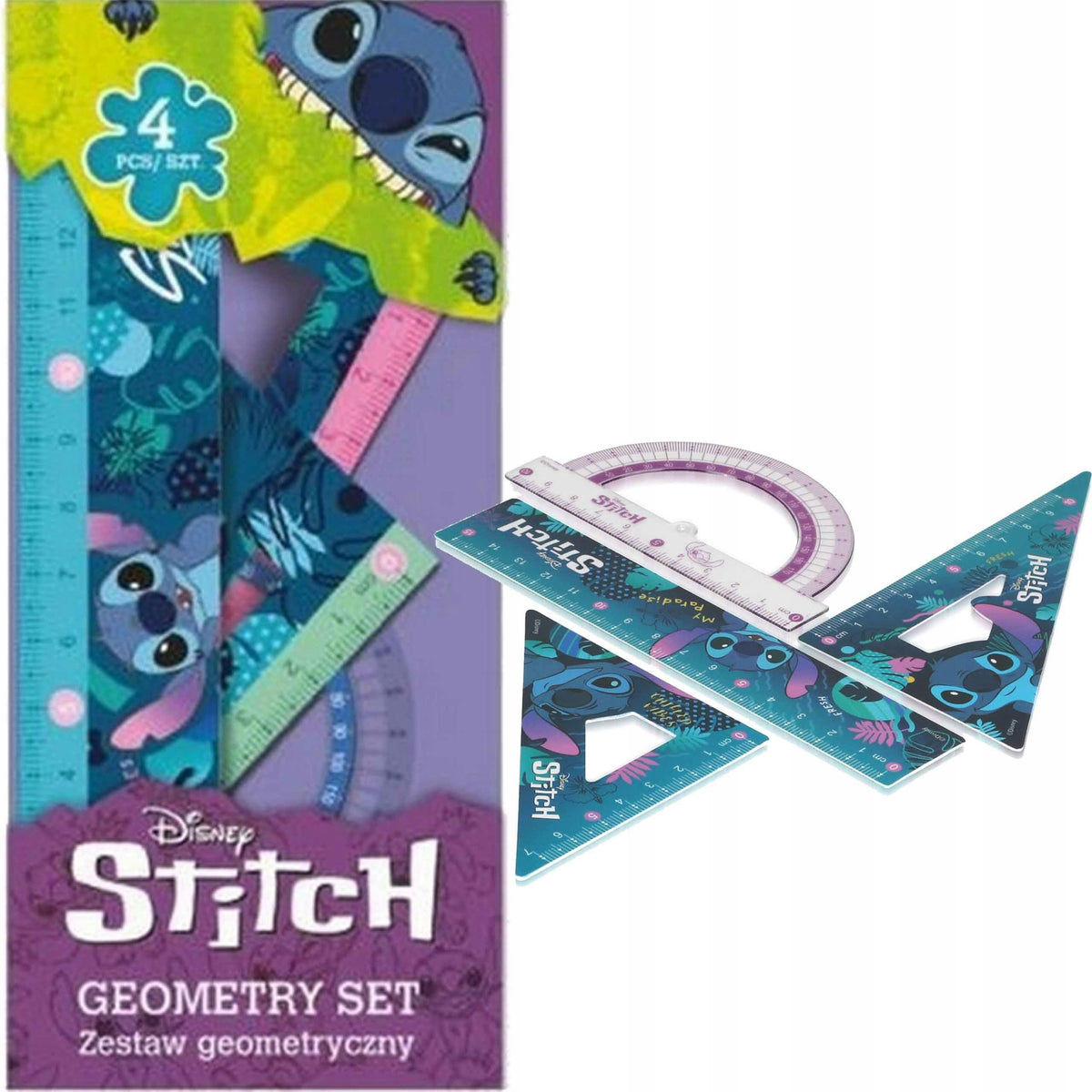 zestaw geometryczny 4el Stitch 0151 8152