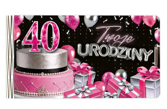 pudełko mini drewno na 40 Urodziny - 42