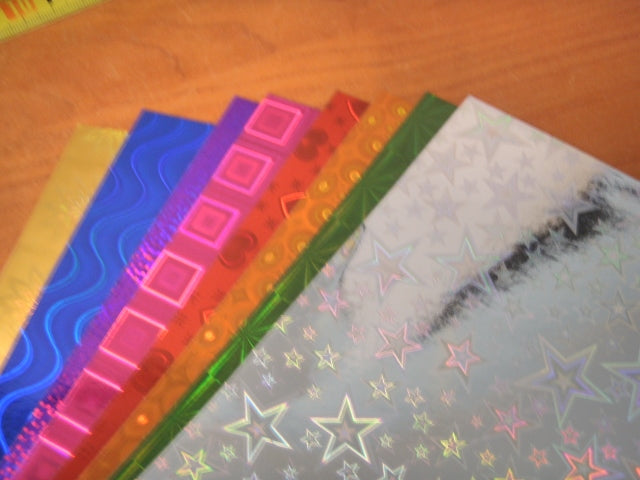 zeszyt papierów hologramowych samoprzylepnych | ZPHS-6388