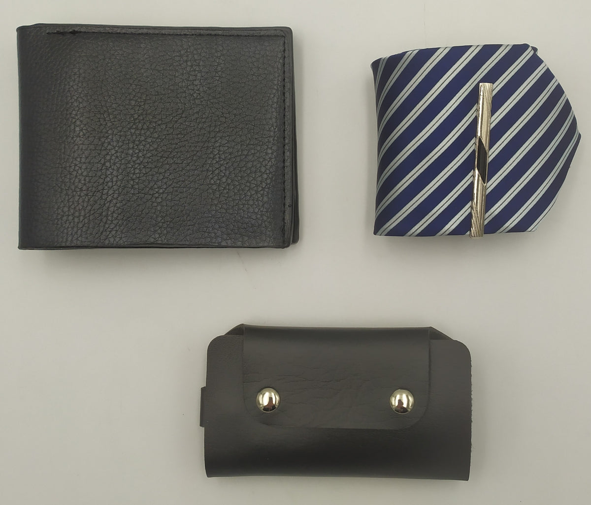 zestaw prezentowy krawat+portfel+etui DZIADEK