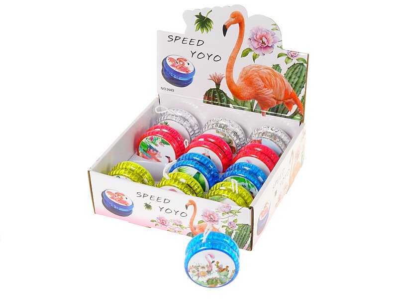 yoyo 12szt 5,5x3,5cm flamingi