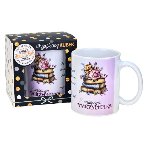 kubek ceramiczny Najlepsza Nauczycielka / Nauczyciel 3309-N4