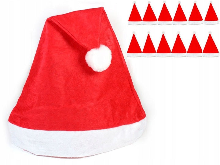 czapka Mikołaja polar gruba