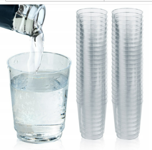 kieliszki 40ml. plastikowe 50szt