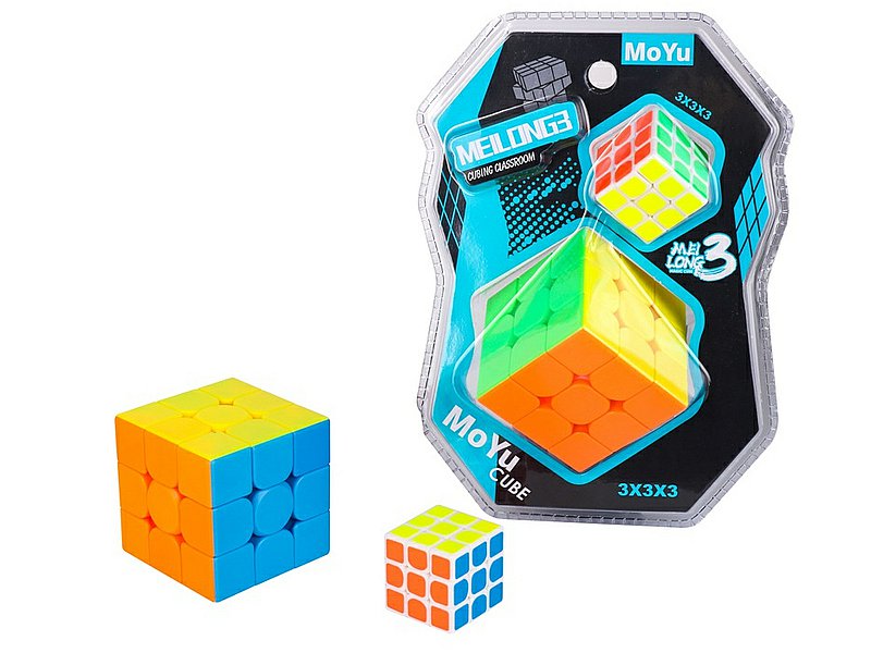 układanka 2 kostki magiczne 3x3cm i 5,5 x 5,5cm