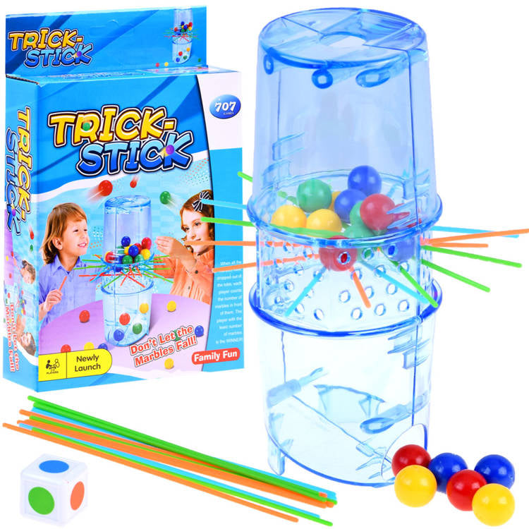 gra zręcznościowa Trick Stick spadające kulki | GR0429
