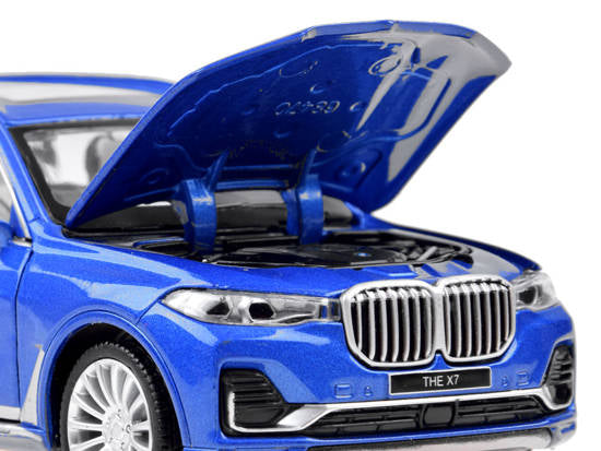 auto metalowe Suv BMW X7 1:32 autko ZA3756