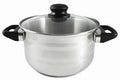 garnek nierdzewny ze szklaną pokrywką 24cm 6,1l OLIVE