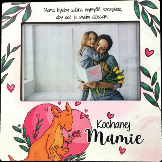 ramka na zdjęcia 10 x 15cm MAMA KANGUR