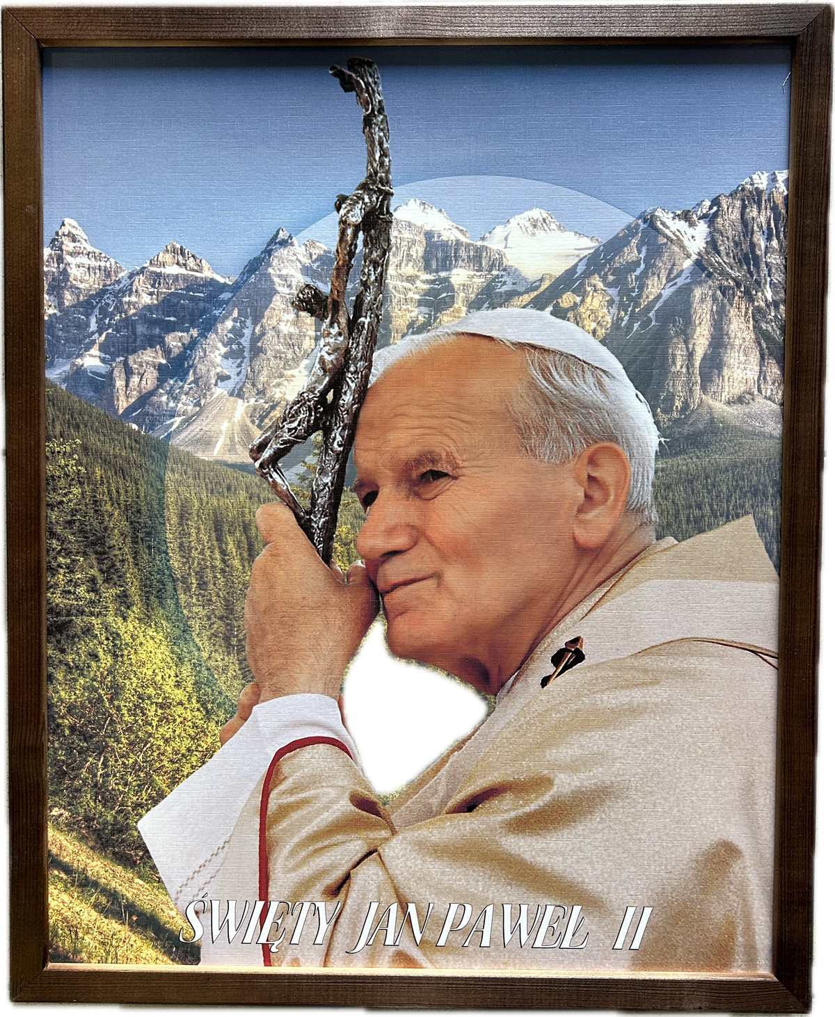 obraz 40x50  Św. Jan Paweł  II