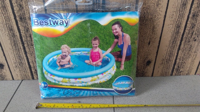 basen dmuchany 122x25 3-ringi BESTWAY 51009