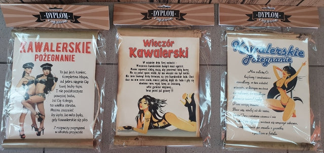 dyplom KAWALERSKI