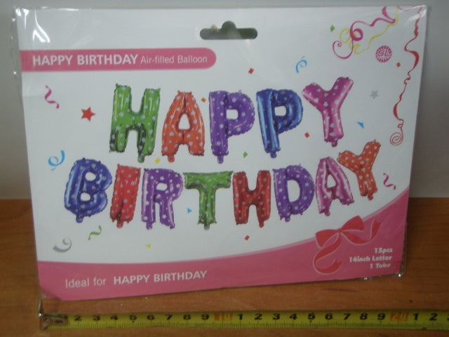 balon foliowy HAPPY BIRTHDAY SN30641-B