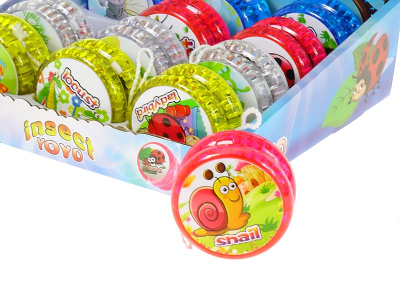 yoyo 12szt 5,5x3,5cm, biedronki,ślimaki