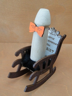 fotel bujany dla kobiet  17 x 10 cm  / P64