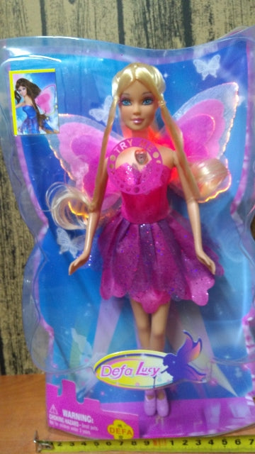 lalka  ze świecącymi skrzydłami ELF 29cm