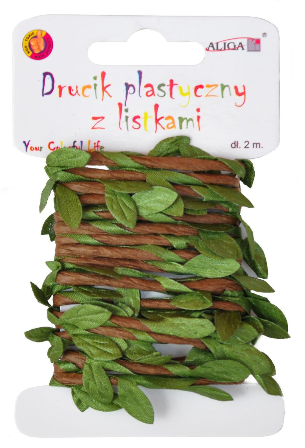 drucik plastyczny 2m z listkami | DPL-2160
