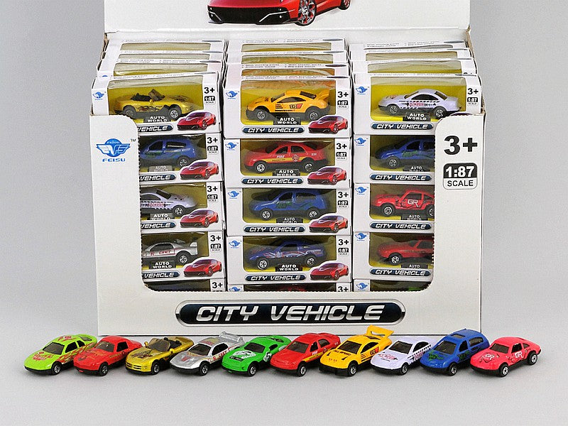 auto metalowe 1:87 CITY WEHICLE