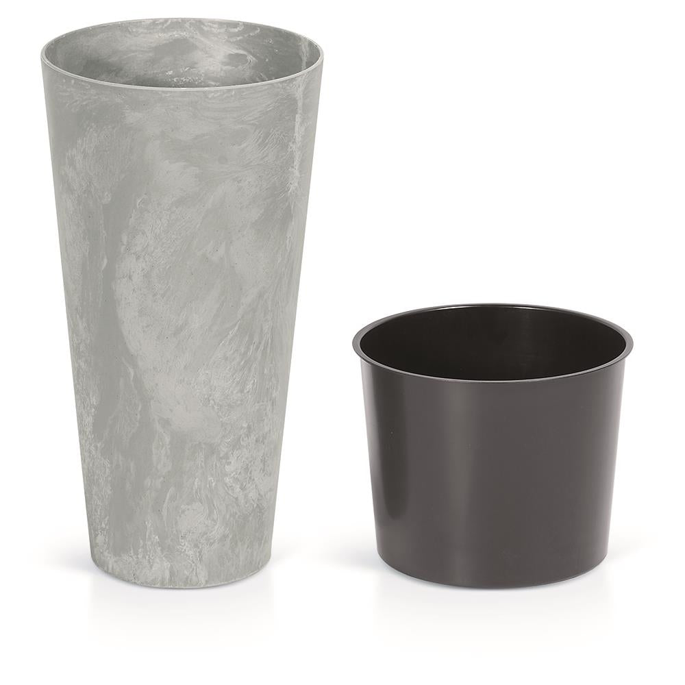 doniczka Tubus Slim Effect 30xh58cm  Beton