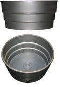 miska stroik 23 cm srebrna