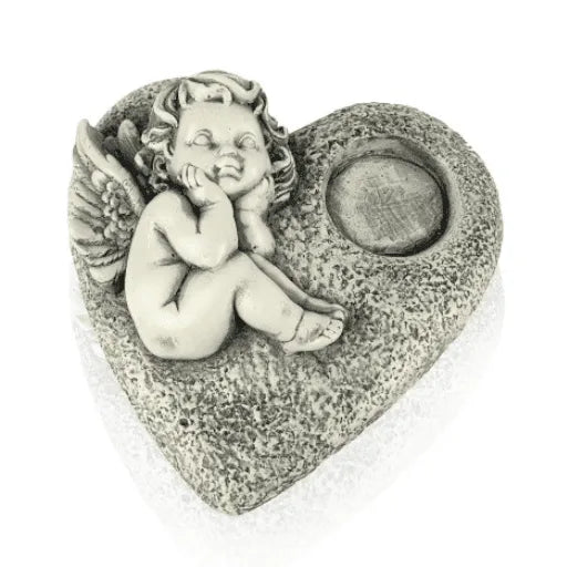 serce znicz Patyna 23x23cm | GI8082