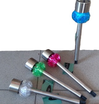 lampka ogrodowa led na baterie kolor BS-21458