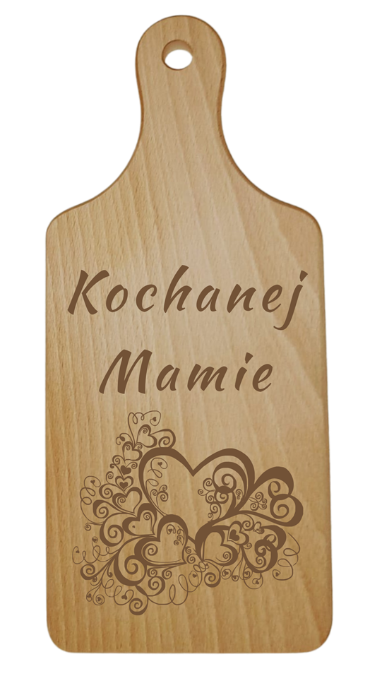 deska kuchenna grawerowna MAMA  24,5 x 10 cm.   P790