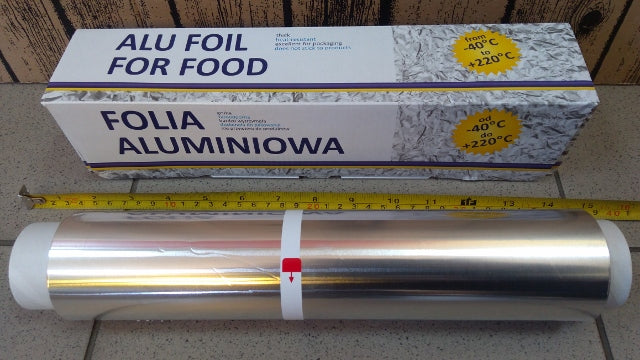 folia aluminiowa 760g gastronomiczna AKU550