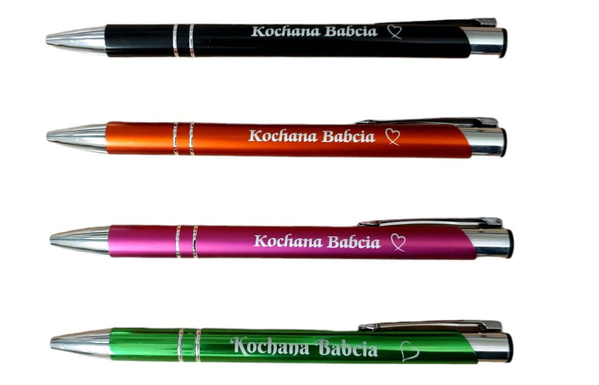 długopis metalowy 10 szt. Kochana Babcia
