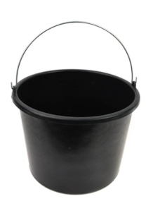 wiadro budowlane 12l czarne G66100