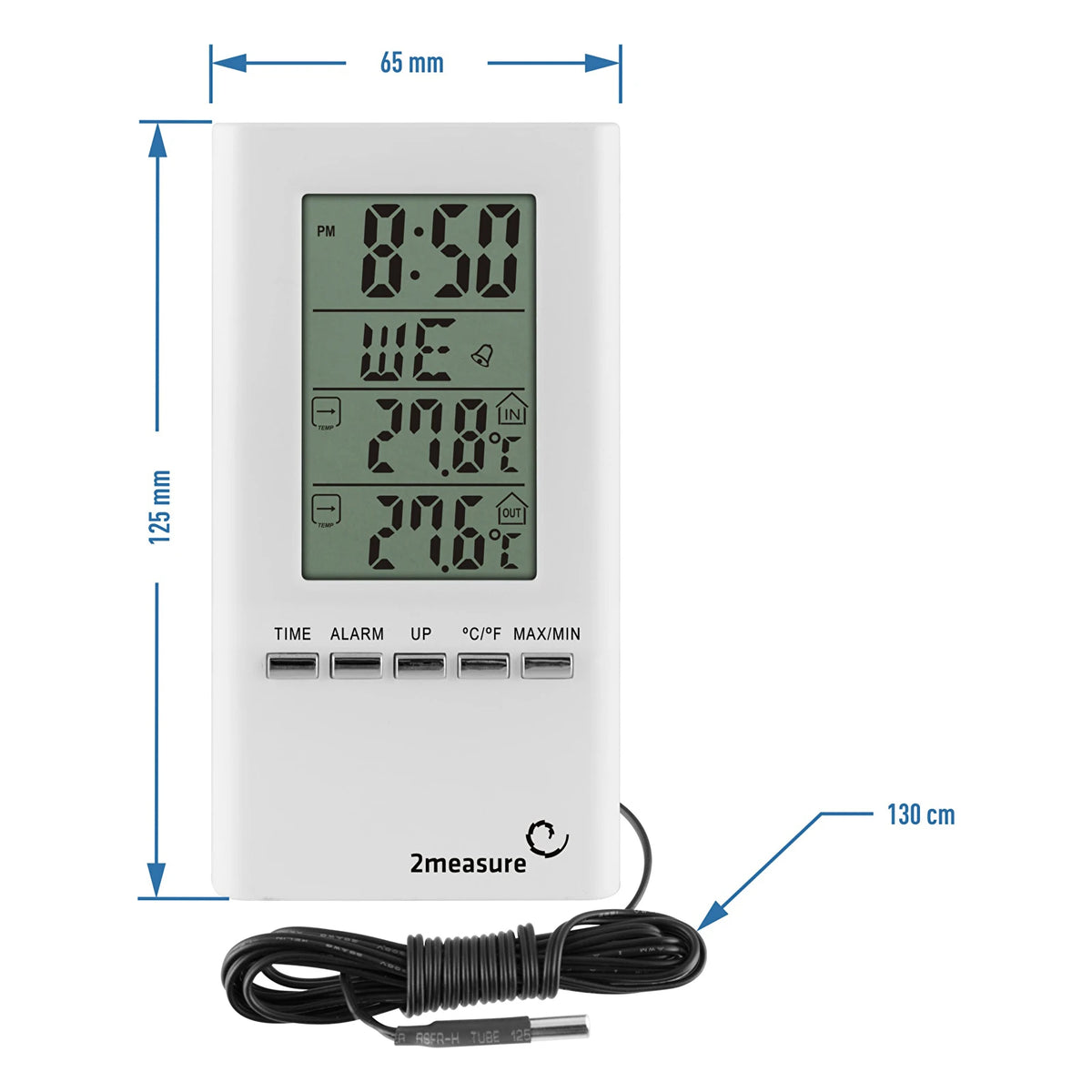 stacja pogodowa – elektroniczna sonda biała 172802
