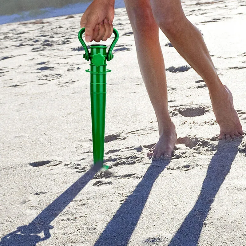 stojak plastikowy wkręcany na parasol plażowy