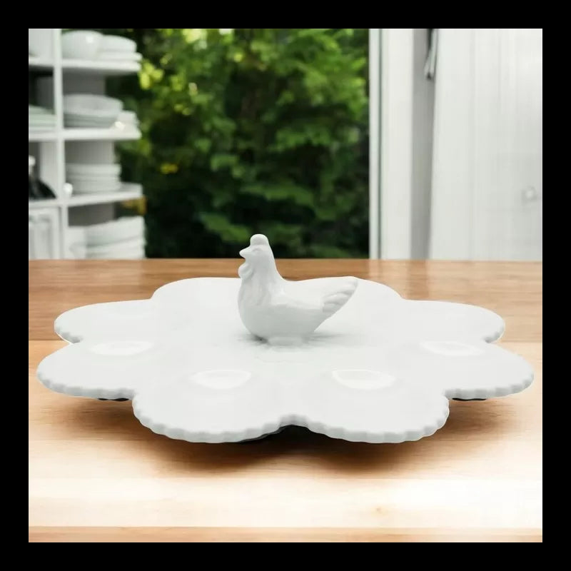 talerz ceramiczny do jajek 23cm TR-24-408