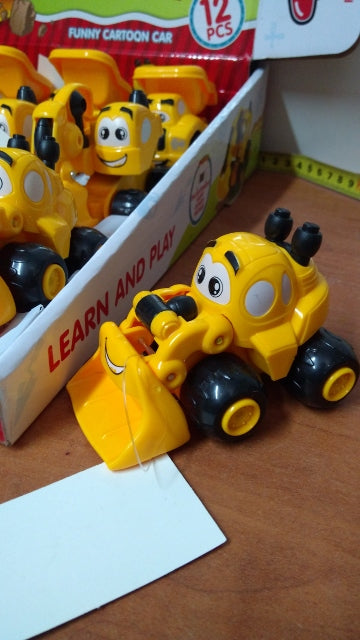 auto budowlane 12szt. 8cm | HFS60