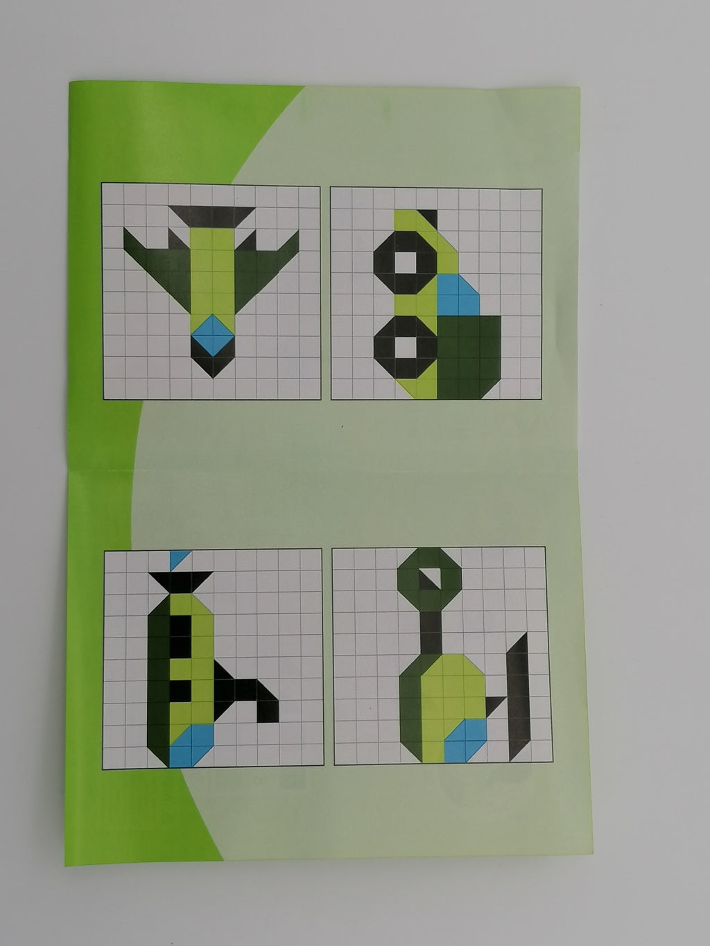zestaw do układania klocków diy 17,5x13x3,5cm