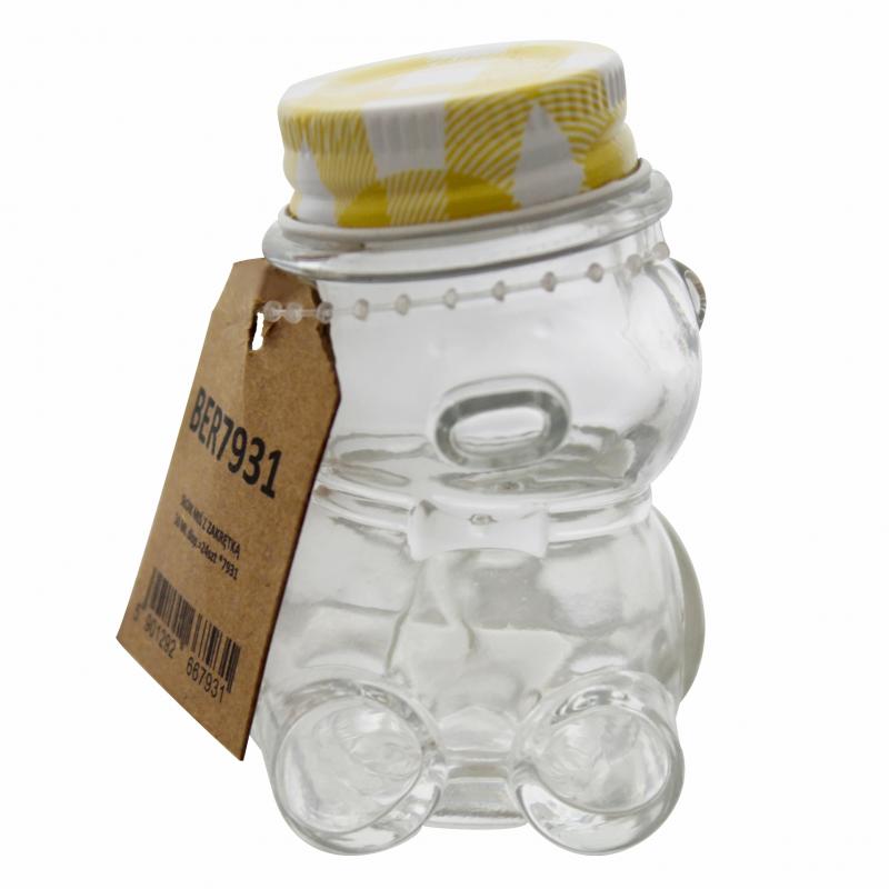 słoik z zakrętką 150ml MIŚ 12szt. | DAN3481