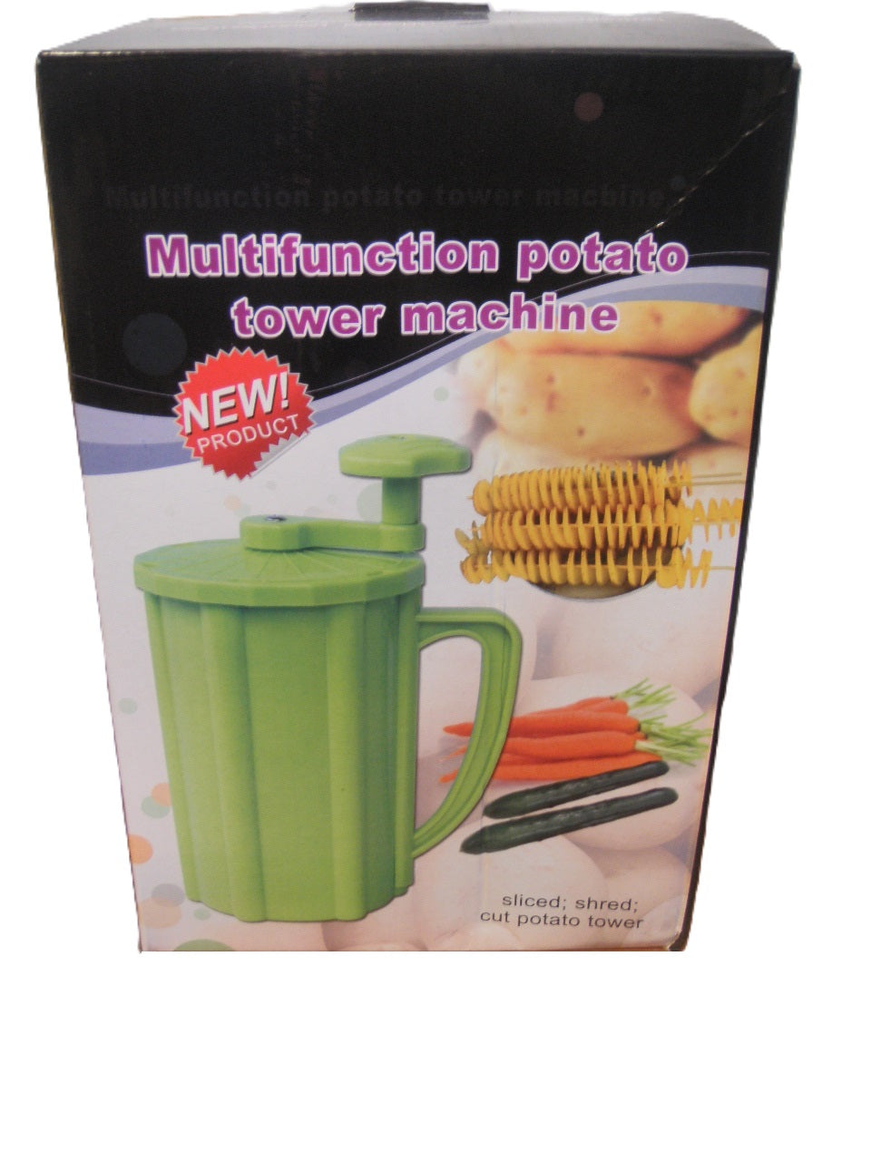 maszynka do spiralnych ziemniaków chipsów szatkownica  krajacz warzyw | 6231